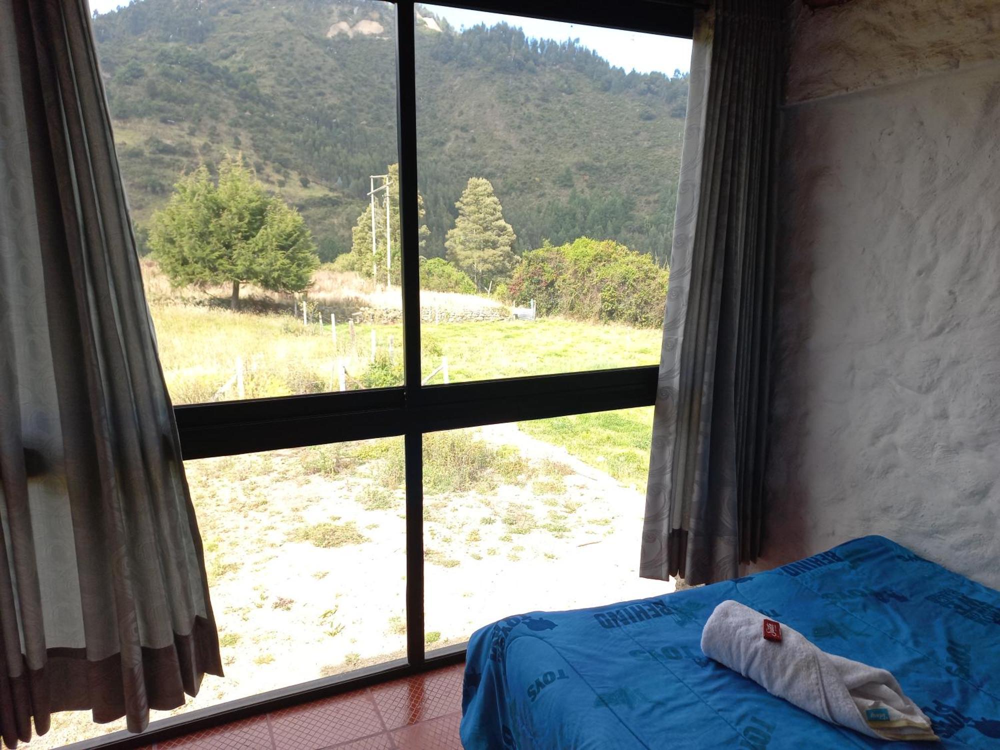 Hospedaje Y Camping Del Rio Monguí Exterior foto